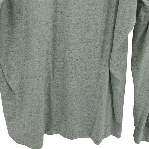 Polo Ralph Lauren Gray V-Neck Men's Long Sleeve Tall Tee - Picture 6 of 10